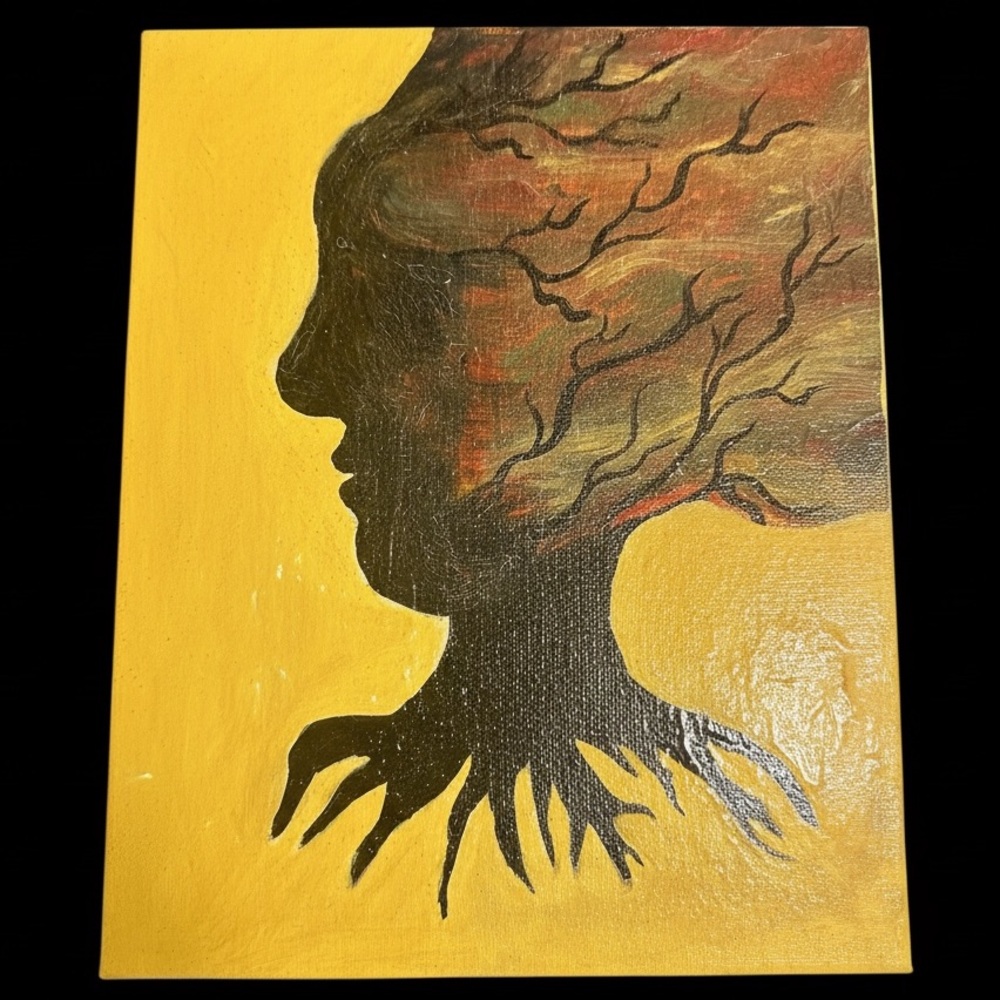 8x10 Painting Grounding of the Mind